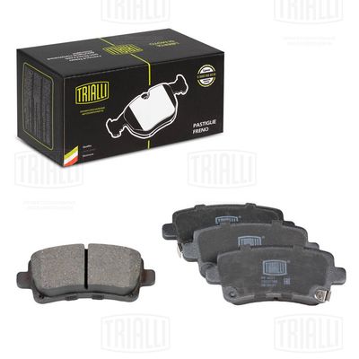 Колодки тормозные дисковые задние TRIALLI PF4021
