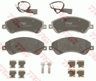 Колодки тормозные дисковые TRW GDB1723