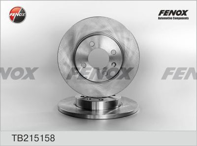 Диск тормозной передний FENOX TB215158