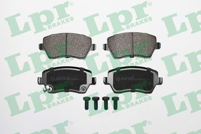 Колодки тормозные дисковые LPR 05P1229
