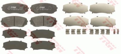 Колодки тормозные передние TRW GDB3471