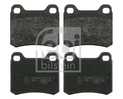 Колодки тормозные дисковые задние FEBI 16154