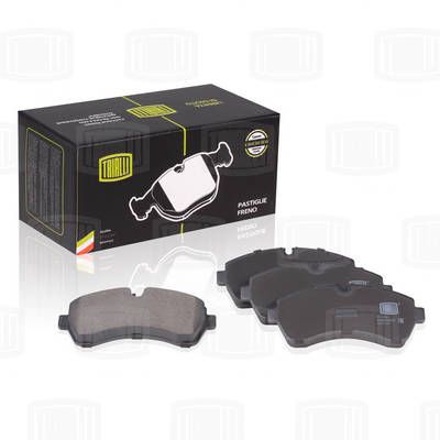 Колодки тормозные дисковые передние TRIALLI PF1504