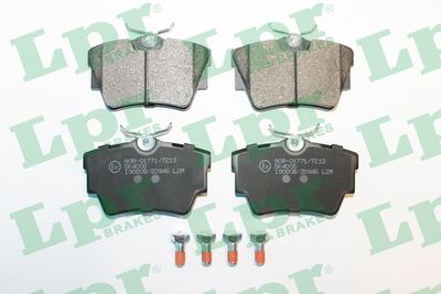 Колодки тормозные задние LPR 05P946