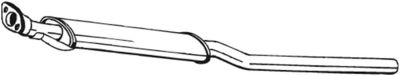 Глушитель средняя часть BOSAL 228217