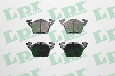 Колодки тормозные дисковые LPR 05P948