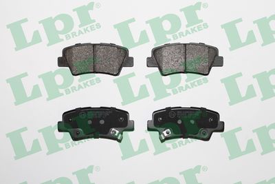 Колодки тормозные дисковые LPR 05P1558
