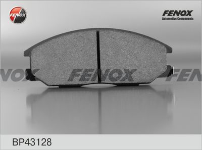 Колодки тормозные дисковые FENOX BP43128