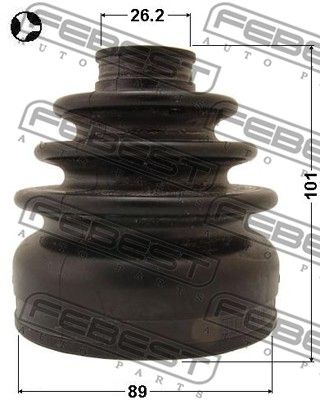 Пыльник ШРУС внутреннего комплект FEBEST 0515CX7T