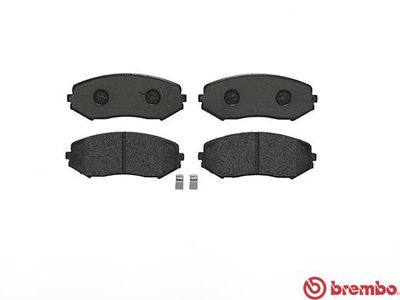 Колодки тормозные дисковые передние BREMBO P79018