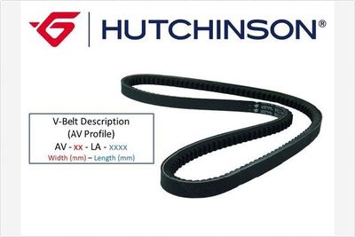 Ремень клиновой HUTCHINSON AV10LA1105