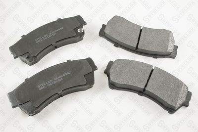 Колодки дисковые передние с антискрипными пластинами STELLOX 000061BSX