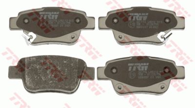Колодки тормозные дисковые задние TRW GDB3337