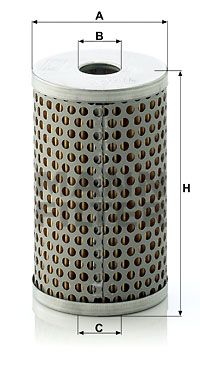 Фильтр масляный MANN-FILTER H6014