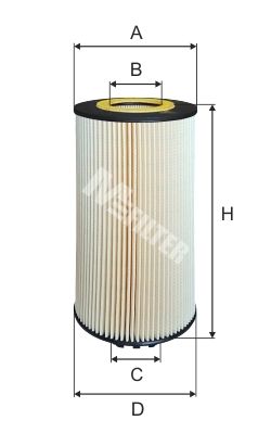 Фильтр масляный M-Filter TE610