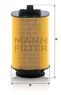 Фильтр воздушный MANN-FILTER C14006
