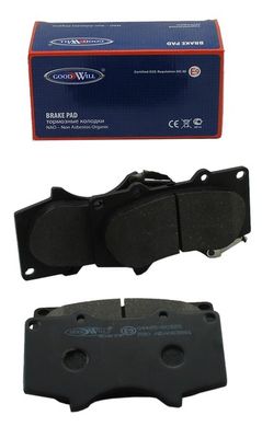 Колодки тормозные дисковые SANGSIN GP2033