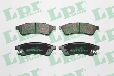 Колодки тормозные задние LPR 05P1320