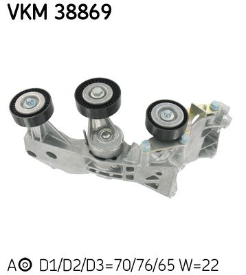 Натяжитель приводного ремня SKF VKM38869