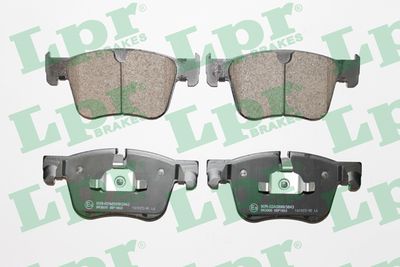 Колодки тормозные дисковые передние LPR 05P1853