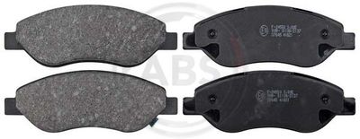 Колодки тормозные передние ABS 37645