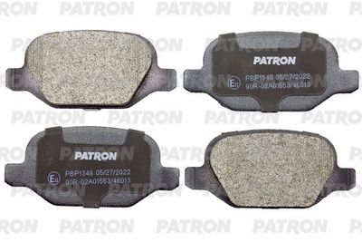 Колодки тормозные дисковые задние PATRON PBP1349