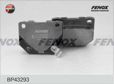 Колодки тормозные задние FENOX BP43293