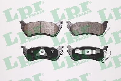 Колодки тормозные задние LPR 05P1065