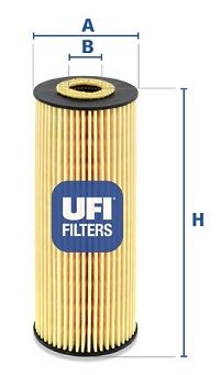 Фильтр масляный UFI 2516200