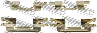 Комплект монтажный дисковых колодок FEBEST 0403KH9WF