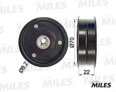 Ролик ремня приводного Miles AG03031