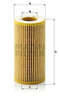 Фильтр масляный MANN-FILTER HU7198X