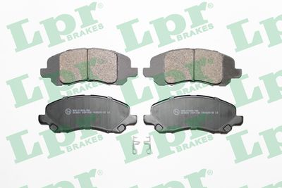 Колодки тормозные дисковые LPR 05P1430