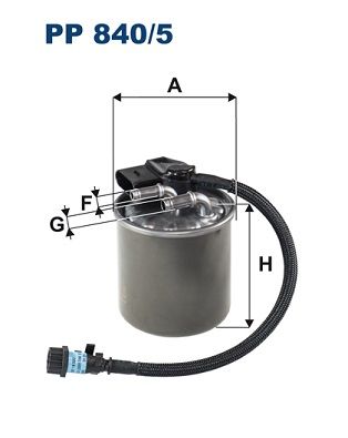 Фильтр топливный FILTRON PP8405