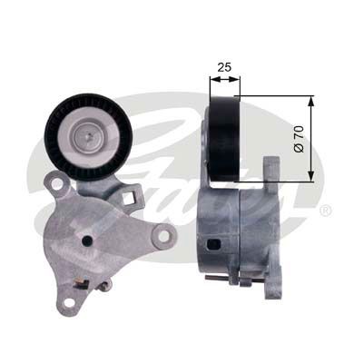 Ролик натяжителя GATES T39041