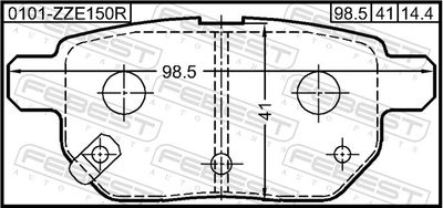 Колодки CTR GK1066P