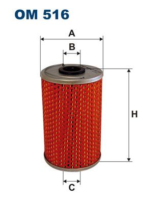 Фильтр масляный FILTRON OM516