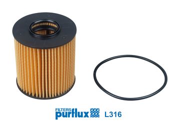 Фильтр масляный PURFLUX L316