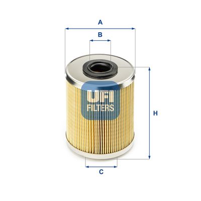 Фильтр топливный UFI 2669500