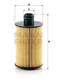 Фильтр масляный MANN-FILTER HU7018Z