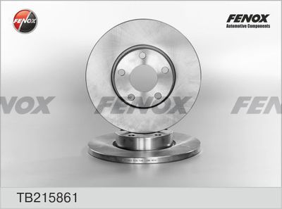 Диск тормозной передний FENOX TB215861