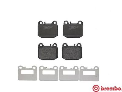 Колодки тормозные дисковые задние BREMBO P50043