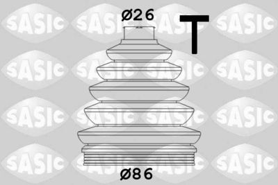 Пыльник ШРУС наружный SASIC 1906054