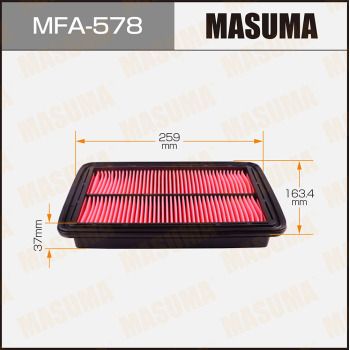 Фильтр воздушный Masuma MFA578