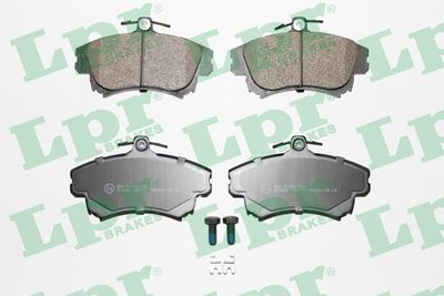Колодки тормозные дисковые LPR 05P711