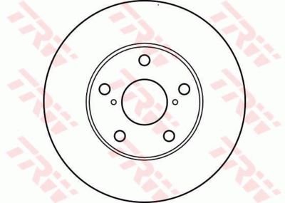 Диск тормозной TRW DF4161