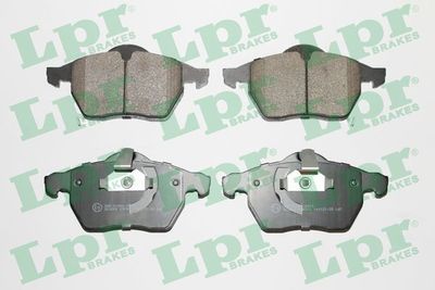 Колодки тормозные передние LPR 05P812