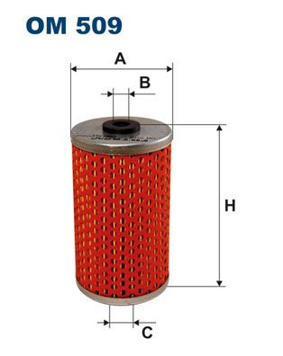 Фильтр масляный FILTRON OM509