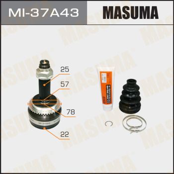 ШРУС наружный Masuma MI37A43
