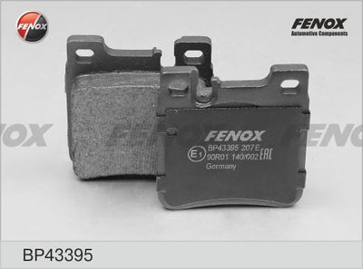 Колодки тормозные задние FENOX BP43395